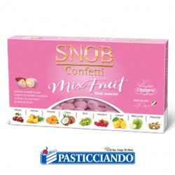 Confetti rosa mix fruit snob 1kg Crispo s.r.l. in vendita online