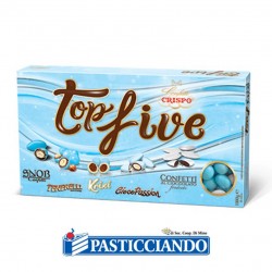  Vendita on-line di Confetti Top Five celeste 1kg Crispo s.r.l. 