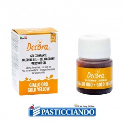 Selling on-line of copy of Gel colorante giallo intenso Decora 