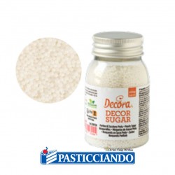 Perline mompariglia colore perla 100gr Decora in vendita online