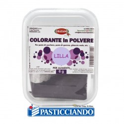 Colore in polvere lilla 6gr GRAZIANO in vendita online