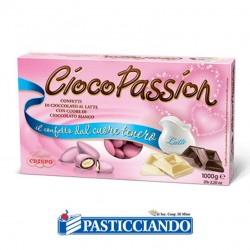 Confetti rosa CiocoPassion 1kg Crispo s.r.l. in vendita online