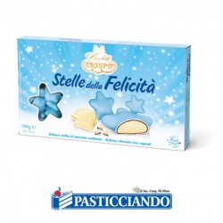  Vendita on-line di Confetti stelline celeste 500gr Crispo s.r.l. 