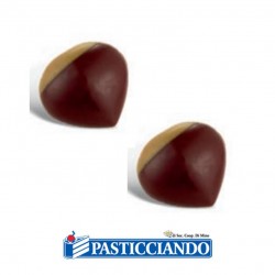  Vendita on-line di Castagne in cioccolato 3D 2pz Wafers Farma Decor S.R.L. 