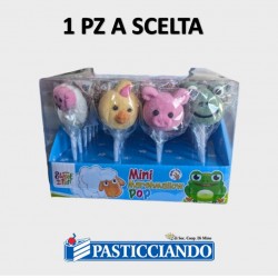  Vendita on-line di Lecca Marshmallow animali fattoria 1pz a scelta  