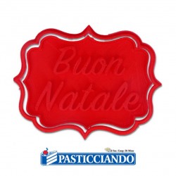  Vendita on-line di Tagliapasta Buon Natale incisione GRAZIANO 