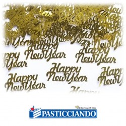 Coriandoli decorativi Happy New Year 3gr GRAZIANO in vendita online