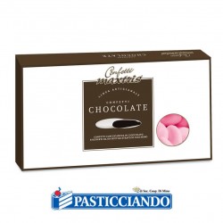 Confetti rosa al cioccolato 1kg Maxtris in vendita online