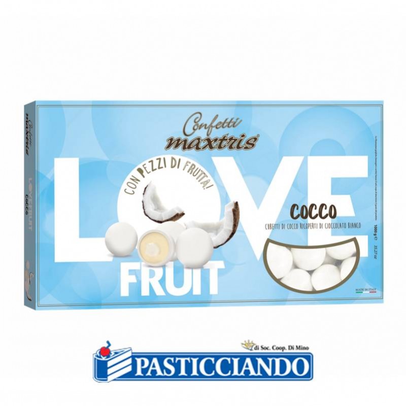 Confetti Love Fruits Cocconette 1kg - Maxtris