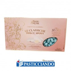  Vendita on-line di Confetti mandorla dolce sposa celesti 1kg  