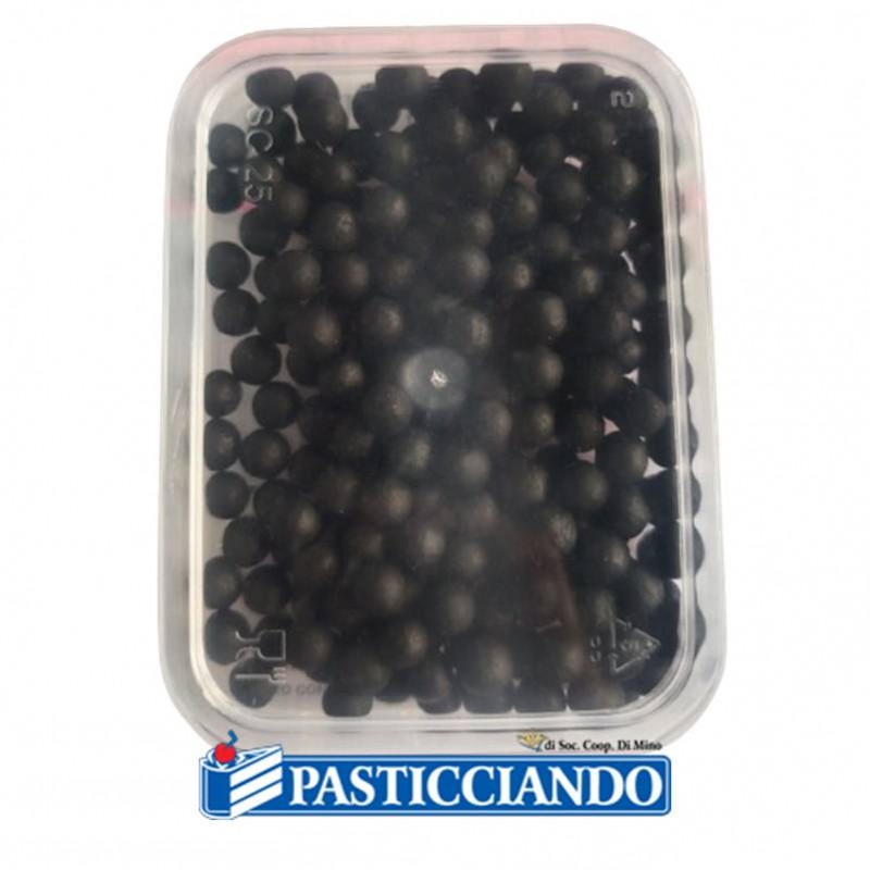 Perle in zucchero nere 60gr - GRAZIANO