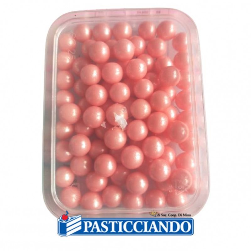 Perle in zucchero rosa 60gr - GRAZIANO