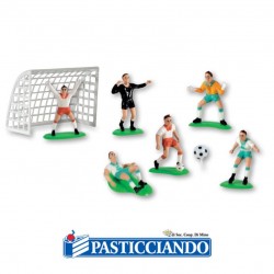  Vendita on-line di Set calcio per torte 9pz Floreal 