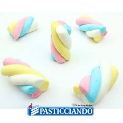  Vendita on-line di Marshmallow treccia twist 1KG  