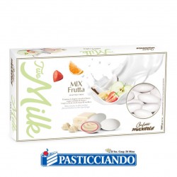  Vendita on-line di Confetti two milk mix frutta bianchi 1kg  