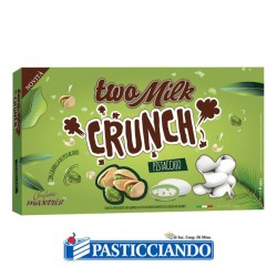  Vendita on-line di Confetti two milk crunch al pistacchio bianchi 1kg Maxtris 