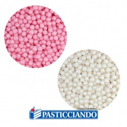  Vendita on-line di Perle di riso rosa o bianche 60gr  