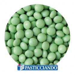 Mini lenti di cioccolato al latte verde salvia 80gr Decora in vendita online