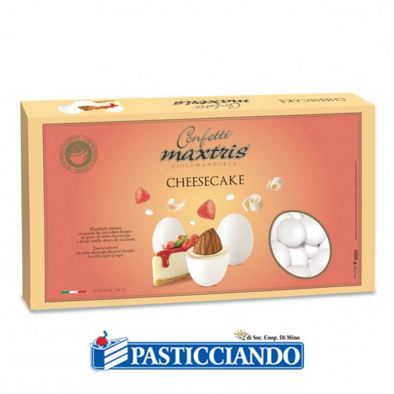 Confetti bianchi gusto Cheescake 1kg - Maxtris