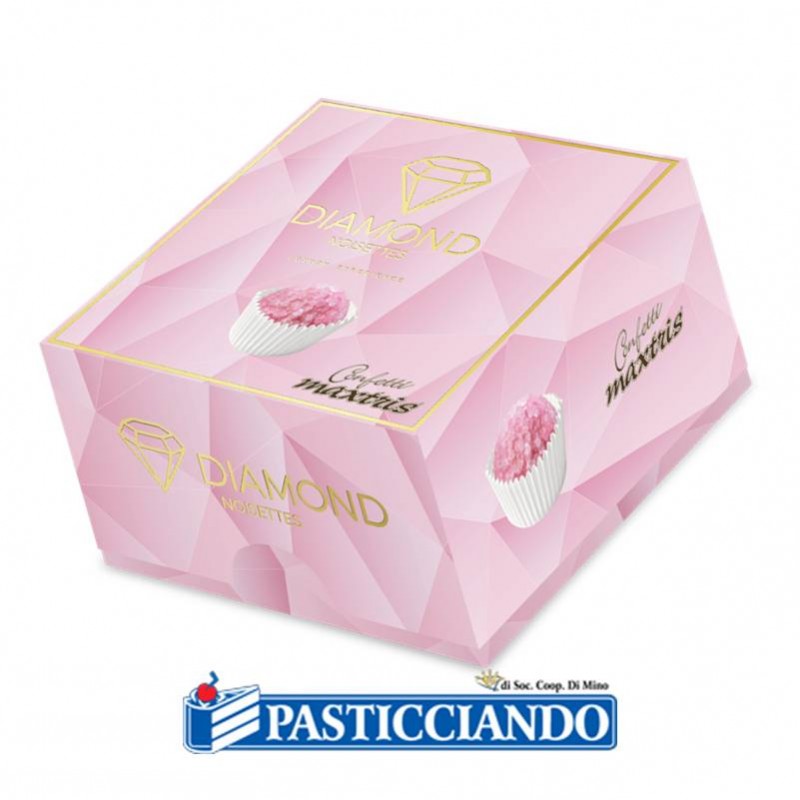 Vassoio Diamond Noisettes rosa 500gr - Maxtris