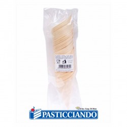  Vendita on-line di Coni in legno di pioppo per confettate o riso 50pz 13cm Fruttidoro s.r.l. 