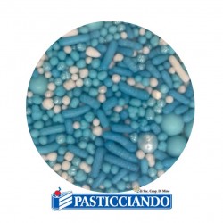  Vendita on-line di Sprinkles azzurri e blu 80gr Decoralba SRL 