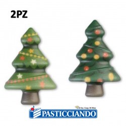  Vendita on-line di Abete di Natale in cioccolato decorato 2pz Ambra's 