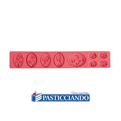 Collana silicone cameo ST15 - Pavoni