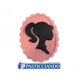 Collana silicone cameo ST15 Pavoni in vendita online