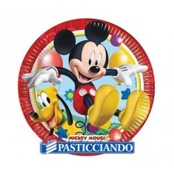 Piatti in carta Topolino 8pz  in vendita online