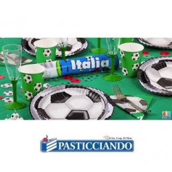 Tovaglioli calcio verde Big Party in vendita online