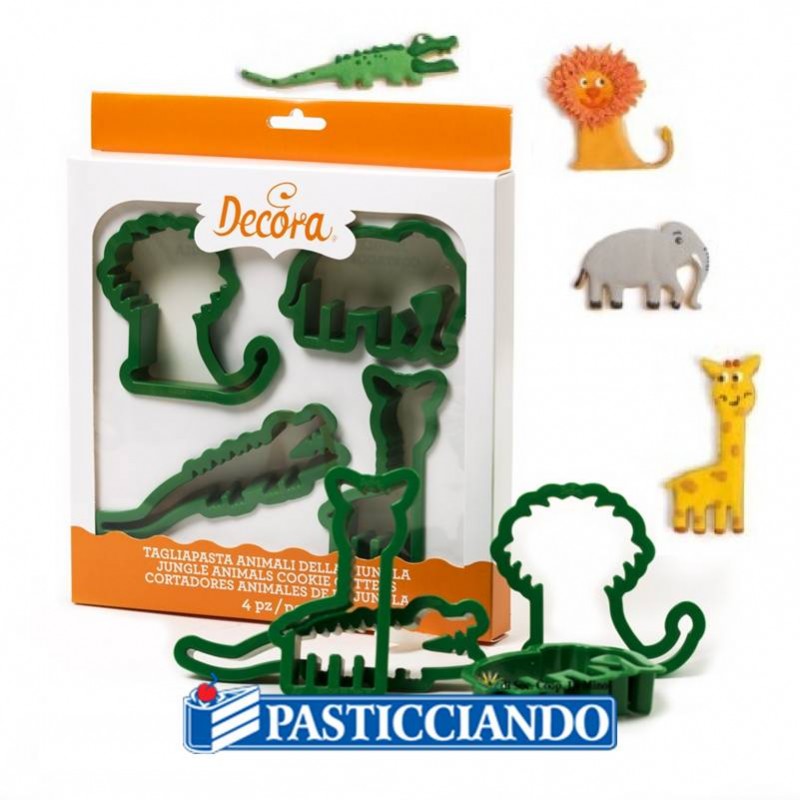 Tagliapasta animali giungla - Decora