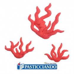 Corallo rosso in zucchero 1pz Modecor in vendita online