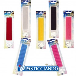  Selling on-line of Candele lunghe vari colori Big Party 