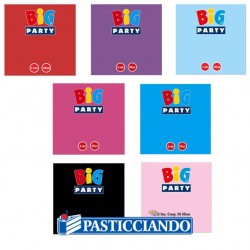 Tovaglioli vari colori Big Party in vendita online