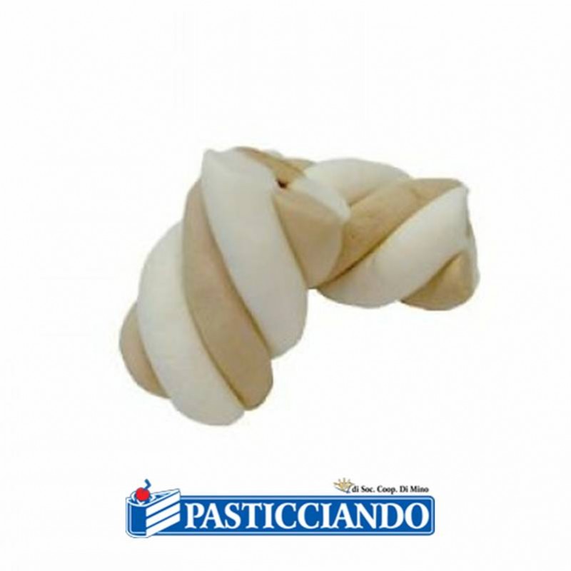 Estruso treccia bianco tortora 1kg - Bulgari