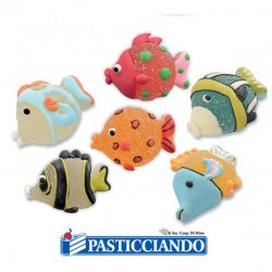  Vendita on-line di Pesce in zucchero e gelatina 1pz Modecor 