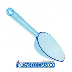 Sassola cucchiaio per confetti azzurro GRAZIANO in vendita online