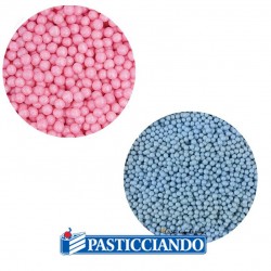 Perle di riso rosa, bianche o azzurre 60gr Floreal in vendita online