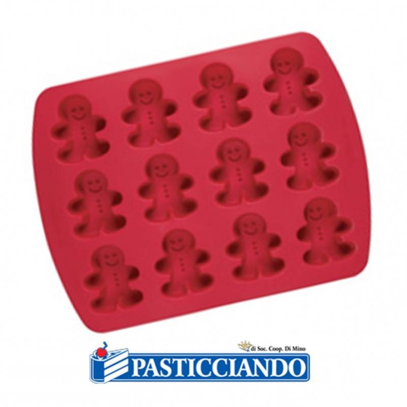 Stampo in silicone gingerbread - Wilton
