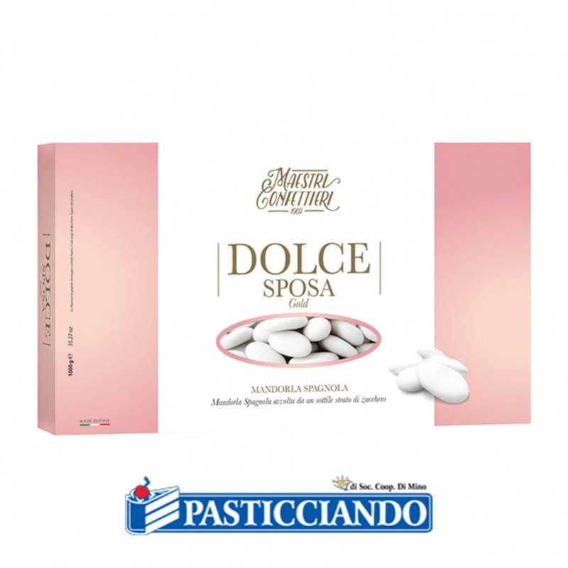 Confetti mandorla bianchi 1kg - Maxtris