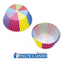  Vendita on-line di Pirottini multicolor 48pz  