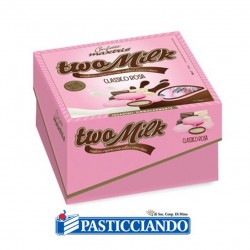  Vendita on-line di Confetti two milk classico rosa 500gr  