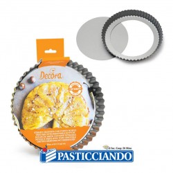  Vendita on-line di Teglia crostata D.24 cm Decora 