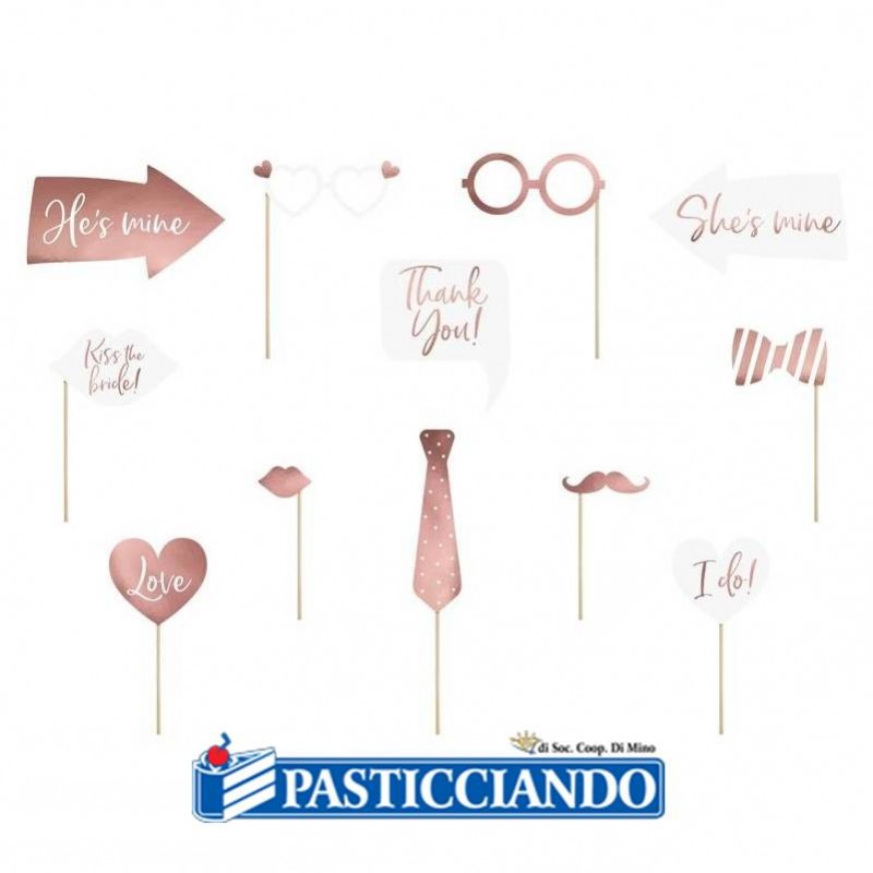 Photo Booth wedding rosa gold - GRAZIANO