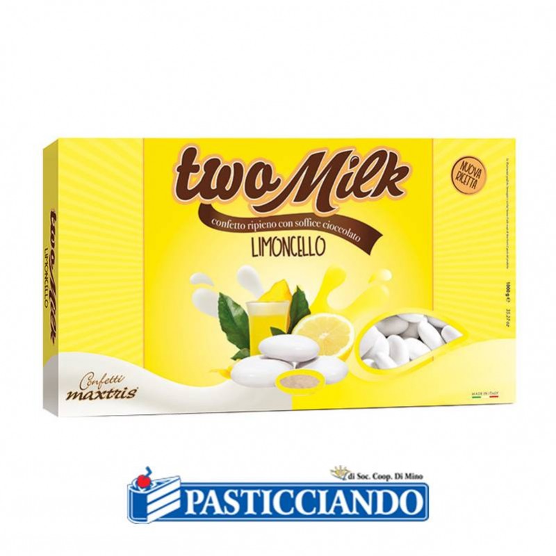 Confetti two milk limoncello 1kg - Maxtris