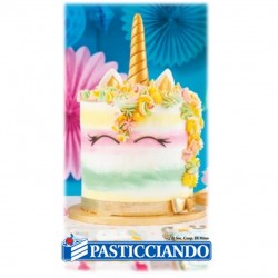 Sottotorta rigido rotondo oro D.30 H1,2 cm Decora in vendita online
