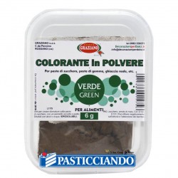 Selling on-line of Colore in polvere verde 6gr  