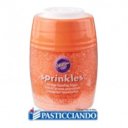  Selling on-line of Sprinkles arancio zucchero granulato Wilton 