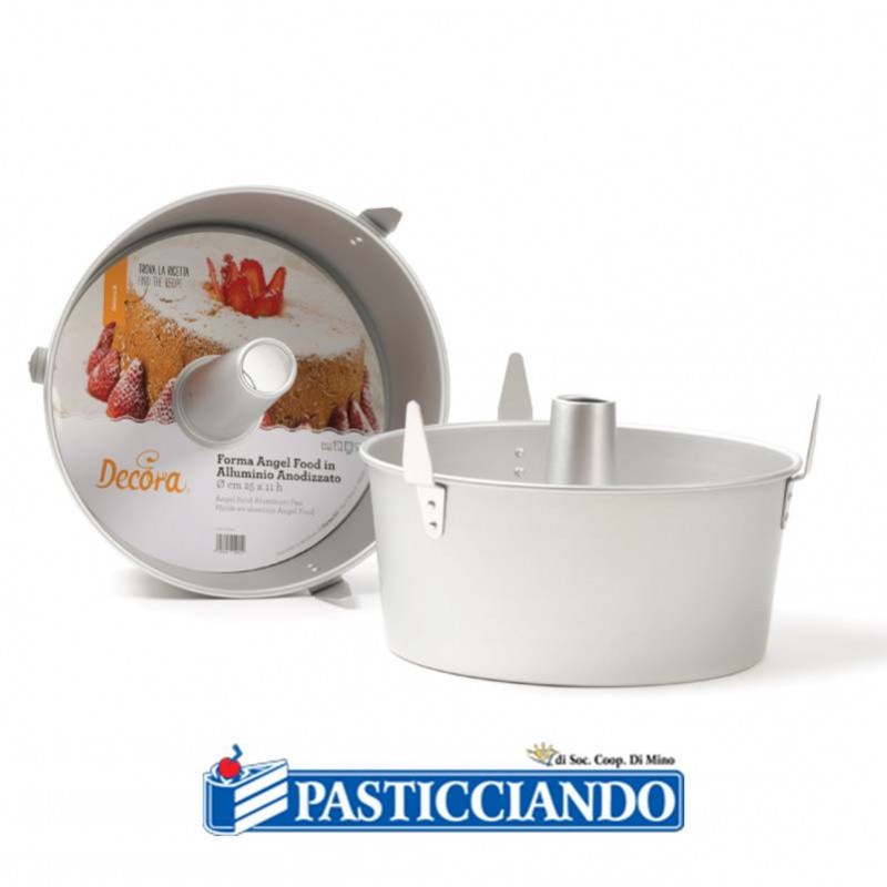 Teglia angel food D.25 H11 cm - Decora
